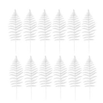 돈들어오는 황금나무 인공 나무 고사리 크리스마스 나뭇잎 반짝이 추천 페르시아 spraybranchestdecor Ste, 02 Silver