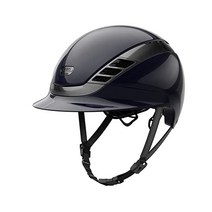 아부스PIKEUR AirLuxe 크롬 라이딩 헬멧 Shiny Midnight Blue, ABUS  중