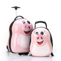 기내용캐리어 승무원 가방 트러블 메이트 소프트캐리어 패션 동물 롤링 세트 소년 소녀