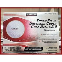 컬크랜드 시그니쳐 3피스 골프공 24개입 1세트 KS 3PCS GOLF BALLS 24CT, 1