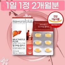 인증받은 비타민 미네랄 나이아신 함유 밀크씨슬 플러스 두달분 개별포장 수험생 공시생, 상세페이지 참조, 상세페이지 참조