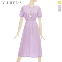 [블루레이스] 시보리반팔플레어원피스_BJM1OP3580