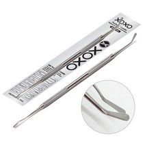 XOXO 아이언큐렛 손발톱관리 네일푸셔 패디큐렛, 1개