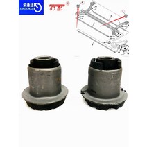 리어 액슬 부싱 513194 5131f8 for puugeot 206 207 for citroen c2 c3 피카소 리어 크로스 멤버 힌지, 협력사, 쌍