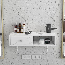 미용실 수건장 서랍장 선반 미니 침대틈새 조립식 다용도 모듈 틈새 이발소 3단 좁은 낮은 수납장 폭좁은, 옵션1, 70x30x15cm, 9 마블