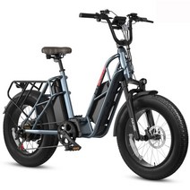 전기로드자전거 알루미늄 로드 바이크 전기 Mtb 무료 20 48V 750W, 1.Gray - 7 - 20.8Ah