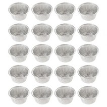 원목 깔판 침대 파운데이션 데이 배드 내유 20pcs 그레이트 스퀘어 러브 하트 모양 에어 프라이어 컵케익 컵 경량 머핀 라이너 식품 학년 주방 도구, 둥근