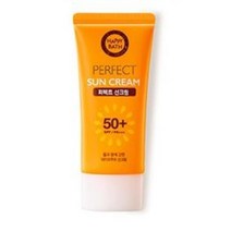 산뜻한 썬크림 SPF50 80g 피부케어 남자썬크림 저자극 기능성크림/밀착력좋은/순한선크림/여름/남자선크림/순한썬크림/여성썬크림/흡수력좋은/썬로션/남자썬크림, 단일 개당 용량
