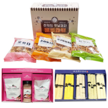 옛날과자 히말라야소금 오색수연소면 명절 단체 선물세트, 히말라야 핑크소금(3종)