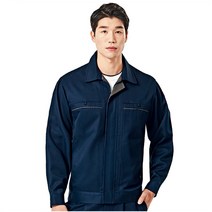 티뷰크 춘추 작업복 정비복 상의 네이비 TB-10J