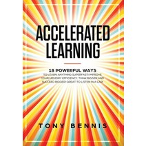 Accelerated Learning: 18 Powerful Ways to Learn Anything Superfast! Improve Your Memory Efficiency. ... Hardcover, Vaclav Vrbensky