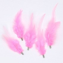 고리깃털핑크 5개 A-07-008