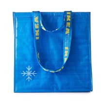 이케아 IKEA 보냉가방L 블루 38x20x40cm 폴리프로필렌