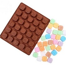 ABC알파벳 실리콘몰드