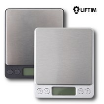 리프팀 주방용 가정용 정밀 미니 전자저울 1kg 0.1g, 실버