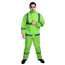 판초우의 반사 라이딩 오토바이 레인 팬츠 수트 성인용 두꺼운 스플릿 방수 노동 보호 사이트 도매 판초