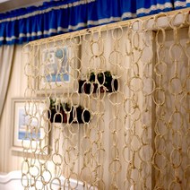 우드블라인드 암막 붙이는 베란다 블라인드 수제 짠 밀짚 소품 장식 파티션 벽 장식 커튼