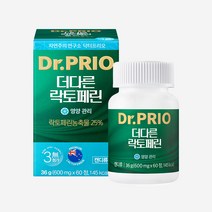 닥터프리오 더다른 락토페린 뉴질랜드 초유 단백질 유산균 효능 정 600mg x 60정
