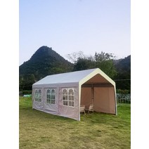 전원주택 주차장 만들기 조립식 캐노피 가림막 파고라, B_풀구성2.8X6