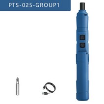 충전식 무선 전기 스크루 드라이버 1300mah 리튬 배터리 미니 드릴 3.6V 전동 공구 세트 가정용 유지 보수 수리, PTS-025-1, PTS-025-1