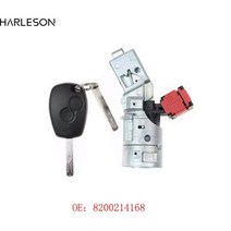 자동차튜닝 자동차부품 8200214168 점화 잠금 배럴 스타터 스위치 + 키 르노용 Vauxhall Fiat 2005-2012 7701208408 N0502064 N05020