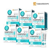 대웅생명과학 프리바이오틱스 프락토올리고당 플러스 아연 6박스 180일분, 단품