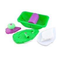 다기능 삼각형 페인트 브러시 페인트 브러시 페인트 브러시 롤러 브러시 코너 브러시 키트, 한개옵션0