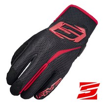 파이브 RS5 AIR (YEL .RED BK) 여름용 글러브 장갑, 레드