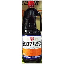 식자재 식당용 진간장 부천 몽고 1.8L 좋은 간장 간장/진간장/몽고간장/맛간장/식자재식당용/대용량/업소용/식당/맛있는, 1