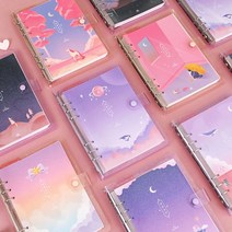 A5 6공 TWINKLE MOONLIGHT DIARY/트윙클문라잇다이어리 플래너 스케줄러 다이어리, 06.달빛밤