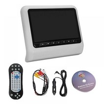 후석모니터 카니발 후석 모니터 리어 헤드레스트 뒷좌석 35 뜨거운 판매 car seat back headrest lcd display 9 inch remote control, 회색