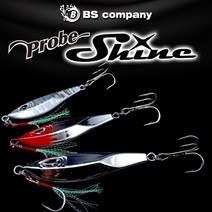 BS컴퍼니 프로브 샤인 크롬메탈지그 삼치 갈치 파핑, 30g 올크롬