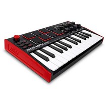 아카이 Pro MIDI 키보드 25 키 USB 벨로 시티 8 패드 음악 MPK mk3 블랙, 스탠다드
