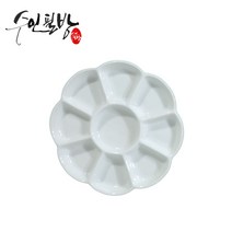 수인필방 꽃접시(대)