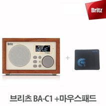 블루투스 스피커 BA-C1 SOUNDROOM [ USB TF카드 지원 휴대용 MP3 플레이어+마우스패드, BA-C1+마우스패드(증정)