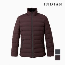 인디안 INDIAN 남성 에리 지퍼 디테일 캐주얼 다운 점퍼_U6T3