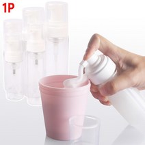 여드름 폼클렌징 거품기 펌핑 용기 2개 향수공병 공병, 200ml
