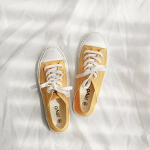 발편한 캔버스 스니커즈 3cm 여성 스니커즈
