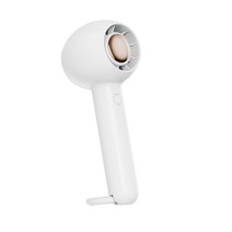 ANKRIC 휴대용 미니 선풍기 USB 충전 핸디선풍기 날개없는손선풍기, 화이트, BP533