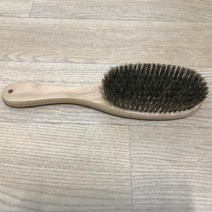 pdg# 옷솔 국산 순돈모 원목 의류용 브러시 ( 29cm ) 돼지털 돈모 나무 옷 의류 먼지털이, q#@상품선택@-