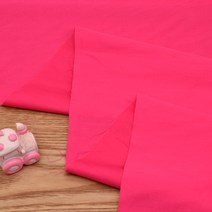 태백섬유 샤틴 CR 평직 25수 원단 꽃분홍, 꽃분홍(E삼이)