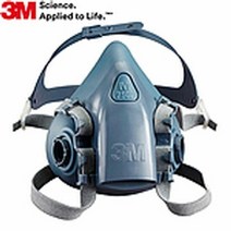 양구형 필터교환식 호흡보호구 방진방독마스크 10EA, M, 상세 참조