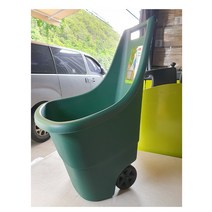 케터 다용도 핸드트럭 50L 코스트코/바구니 수레 카트, 초록계열, 1개