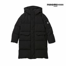 레노마 키즈 남아롱 벤치다운 블랙 R2242J022 02