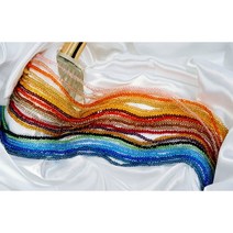 비즈WA&진승사 비즈마켓 4mm 크리스탈비즈 론델컷, JS-06