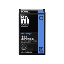 마이니 알티지 오메가3, 60정, 1개