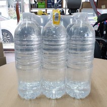 미네랄워터 생수 무라벨2L, 6팩