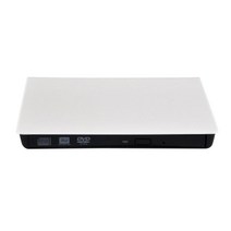 9.5mm DVD / CD-ROM RW DVD 플레이어 케이스 드라이브 USB 3.0 SATA 휴대용 DVD 케이스, 화이트, 설명, 플라스틱