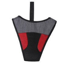 실내 자전거 헬스 사이클 스피닝 싸이클 운동기구 다이어트 좌식 홈프 가정용 바이크 mtb 트레이너 프레임 땀 커버 가드 그물 포수 흡수 땀 스트랩 보호 터보 트레이너 벨트 탄성, 블랙 레드