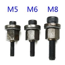 공구 핸드 리벳 너트 헤드 설치 리베터 도구 팁 맨드릴 교체 M3 M4 M5 M6 M8 나사산, CHINA
